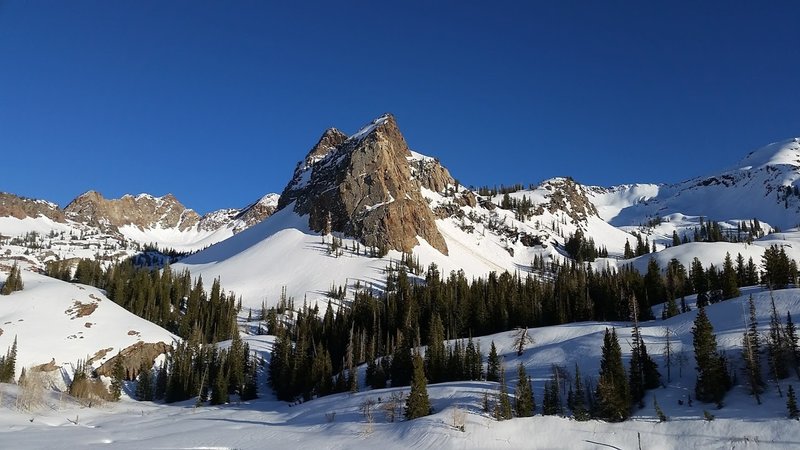 Lake Blanche in late spring.