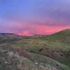 Beautiful colors over the Red Tail Trail.