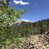 Enjoy great views of East Spanish Peak from the Wahatoya Trail.