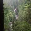 The falls are beautiful from the first viewpoint with benches.