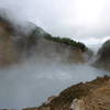 The Boiling Lake is not something you see every day!