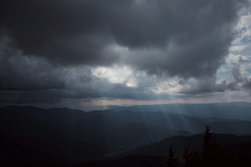 Enjoy phenomenal views on the way up to Mt. Mitchell.