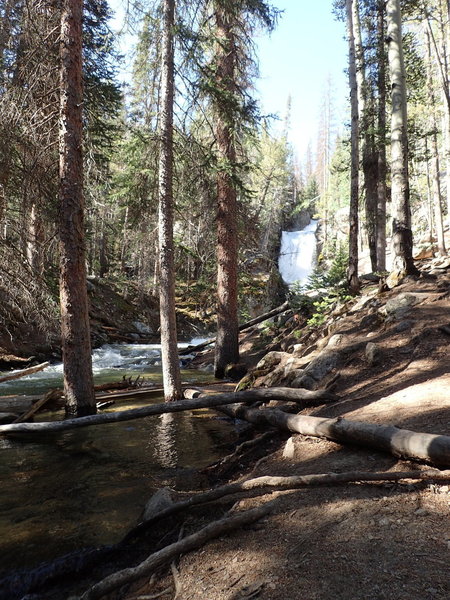 Spring runoff makes Browns Creek Falls even more spectacular!