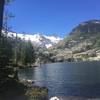 Lower Canyon Creek Lake is gorgeous in the summer.