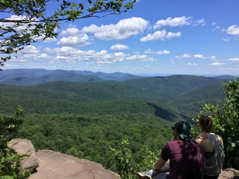 We love the beautiful view from Giant Ledger.