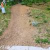 The end of the trail dumps out near 2555 Stratton Forest Heights. There's no trail marker, but the HOA sign states the area is under video surveillance!