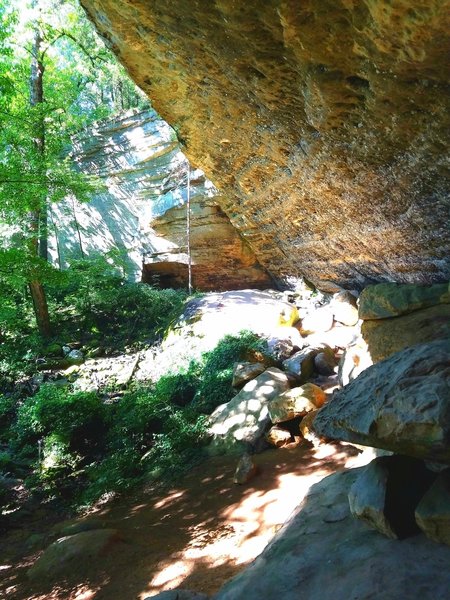 Hawk Cave is quite the sight.