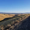 You can see Livermore in the distance from the Brushy Peak Loop Trail.