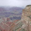 Dana Butte winds down to the Grand Canyon.