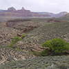 Bright Angel Canyon poses with Zoroaster Temple in the distance across the Colorado River.