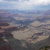 Monument Creek can be seen flowing into the Grand Canyon when viewed from above the Great Mojave Wall.