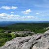 Enjoy great views of the surrounding Blue Ridge Mountains from Pine Mountain.