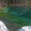 This is a view of Upper Grassi Lakes.