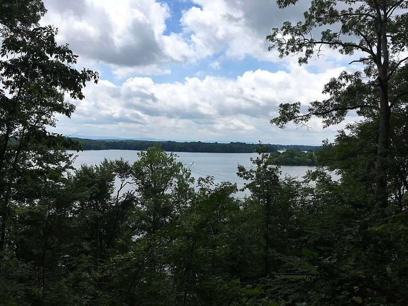 Enjoy this view from the Lost Creek Overlook at Tims Ford State Park.