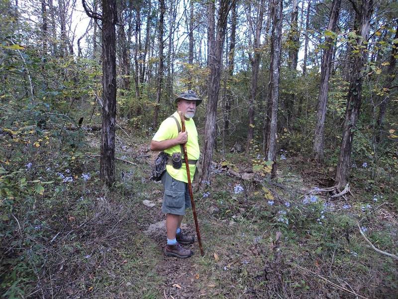 You never know who you're going to find on Tennessee trails...