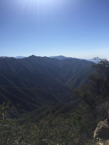 Enjoy a phenomenal view from the summit of Montecito Peak.