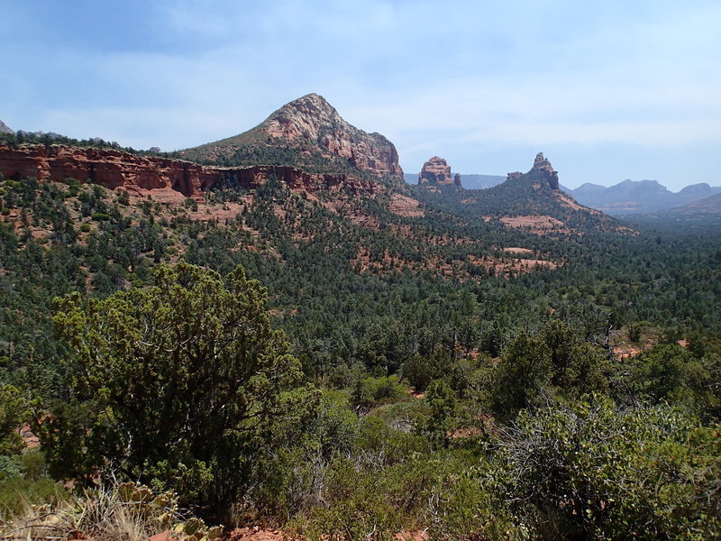 Enjoy this view looking southeast from the Soldier Pass Trail.