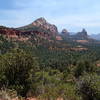 Enjoy this view looking southeast from the Soldier Pass Trail.