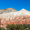 Different types of sandstone combine to create beautiful formations in Kodachrome Basin State Park.