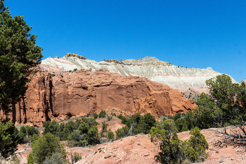 This is a view from inside the western basin.