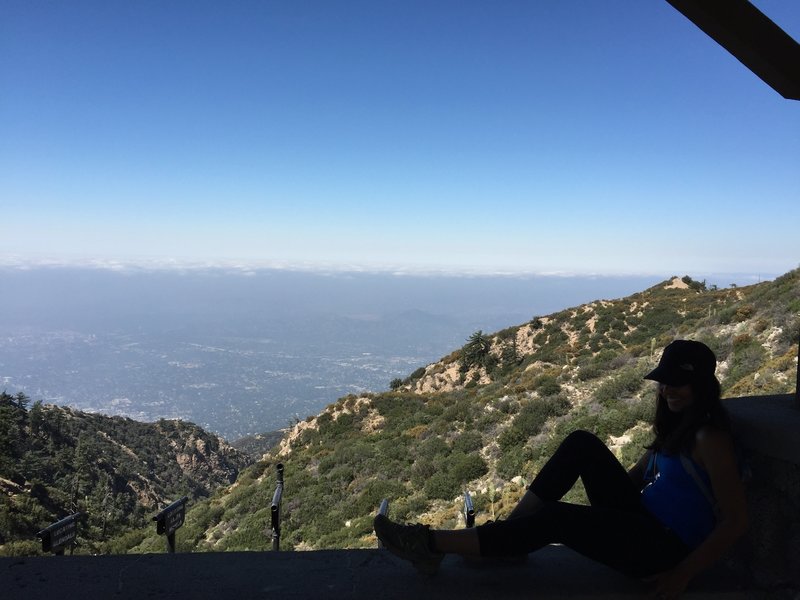 Inspiration Point, Altadena, CA 6 miles up.