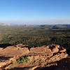 Looking towards Cathedral Rock and Courthouse Butte