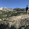 Views from the boulders just north of Porcupine Lakes.