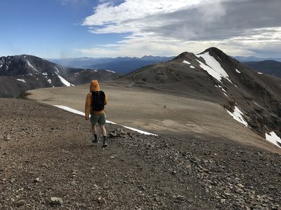 Heading east from the top of Cameron toward Lincoln.