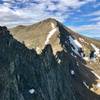 Looking back at Mt. Bierstadt from the end of The Sawtooth.