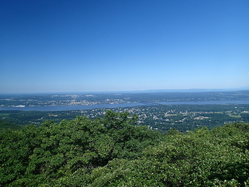 View of Beacon, NY and the Hudson River