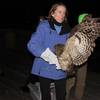 Owl release at Leopold's Preserve