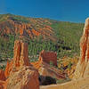 Looking across Red Canyon to the south from somewhat above the Photo Trail