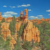 Looking southeast across Red Canyon from the Birdseye Trail. On the distant ridge in the right center, you can see the Golden Wall.