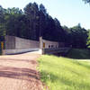 New pedestrian bridge over US Route 51, south of Hazelhurst, WI.