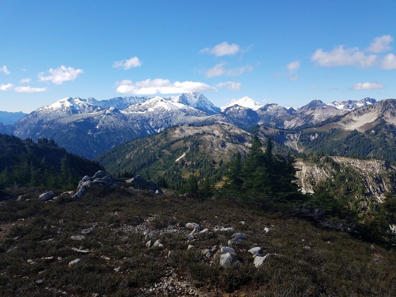 Mountain vista from the Copper Ridge Trail.