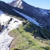 Running the ridge on the Cascade Saddle