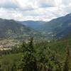 Thompson Lake trail view of Lake City