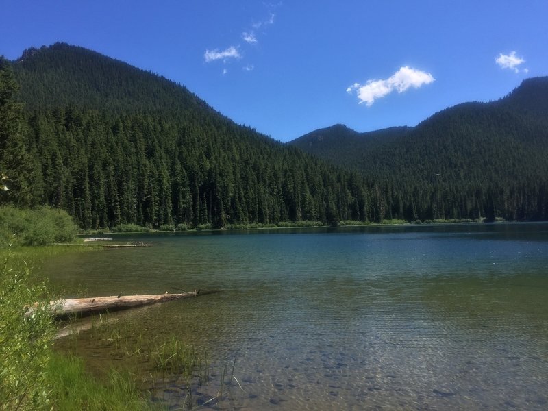 Echo Lake looking southeast