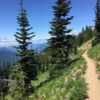 Soft sandy singletrack with a view!