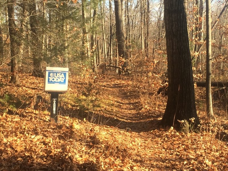 The source of the name of this trail