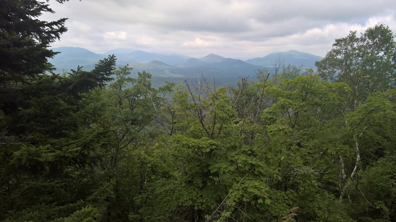 View from the rock cleaning at 3 miles