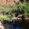 Swimming hole on Oak Creek