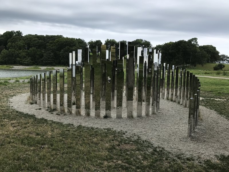 Art installation along the World's End Loop