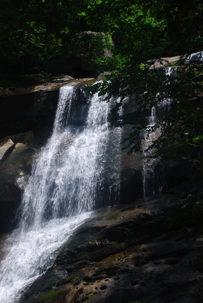 View of Upper Creek Falls from the Lower Loop Trail.