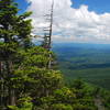 Looking out near McRae Peak.