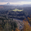 Sandy River Park (foreground) and Mt. Hood from Jonsrud Viewpoint on Bluff Road in Sandy.  Photo courtesy of Mt. Hood Territory