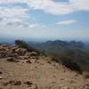 Looking west from Wasson Peak.