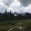 Sawtooth Mountain from along the Coney Lake Trail.