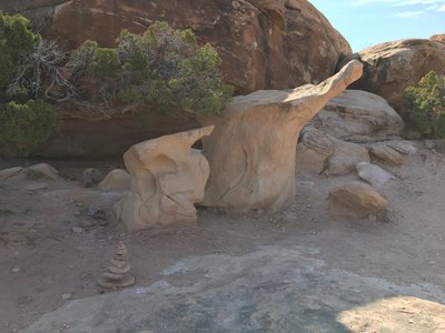 Cool rock formations.