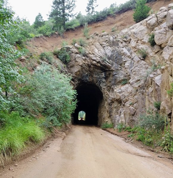 First Tunnel. Honk and Lights, Please!